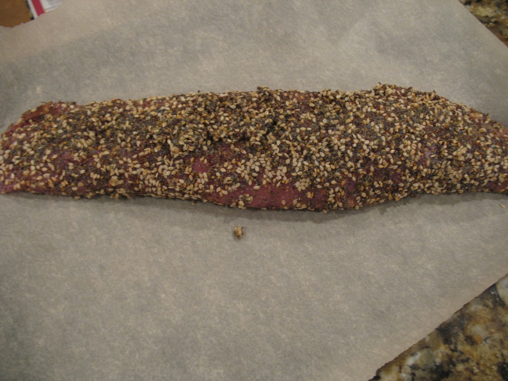 IMG_0352 seeds on pork tenderloin