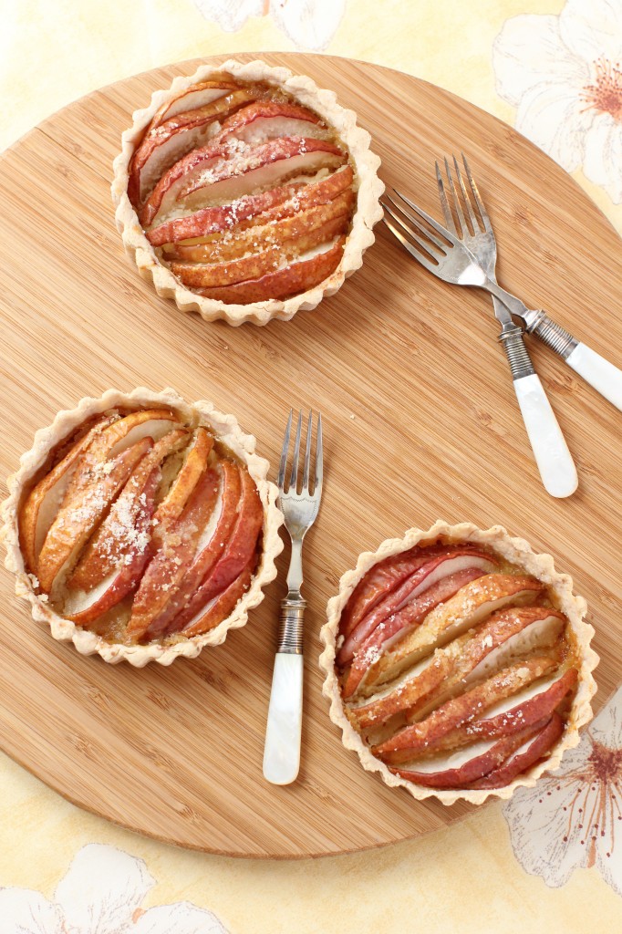 gingered pear tart