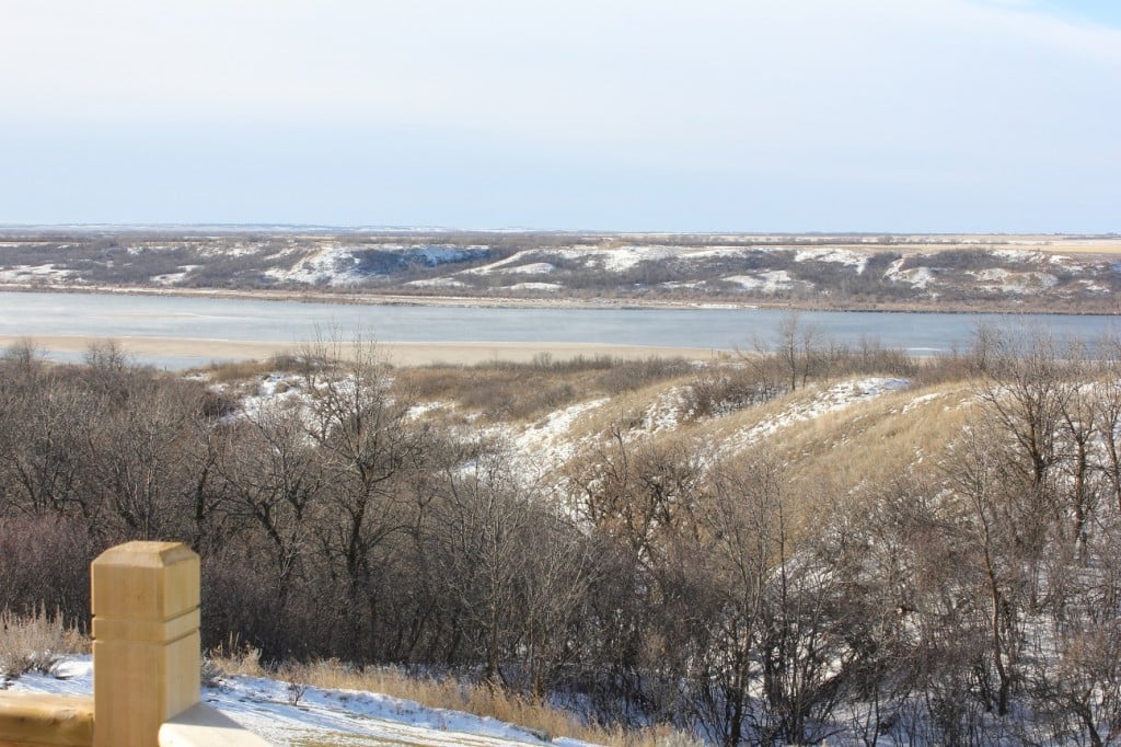 South Saskatchewan River at Outlook, Sask.
