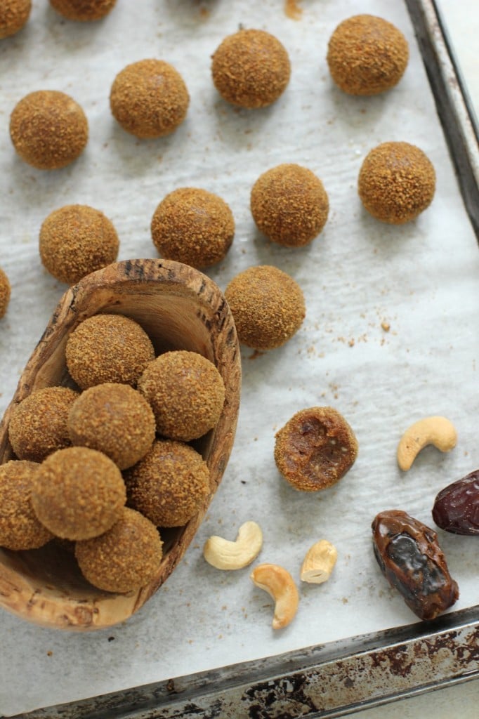 gingerbread cookie dough balls