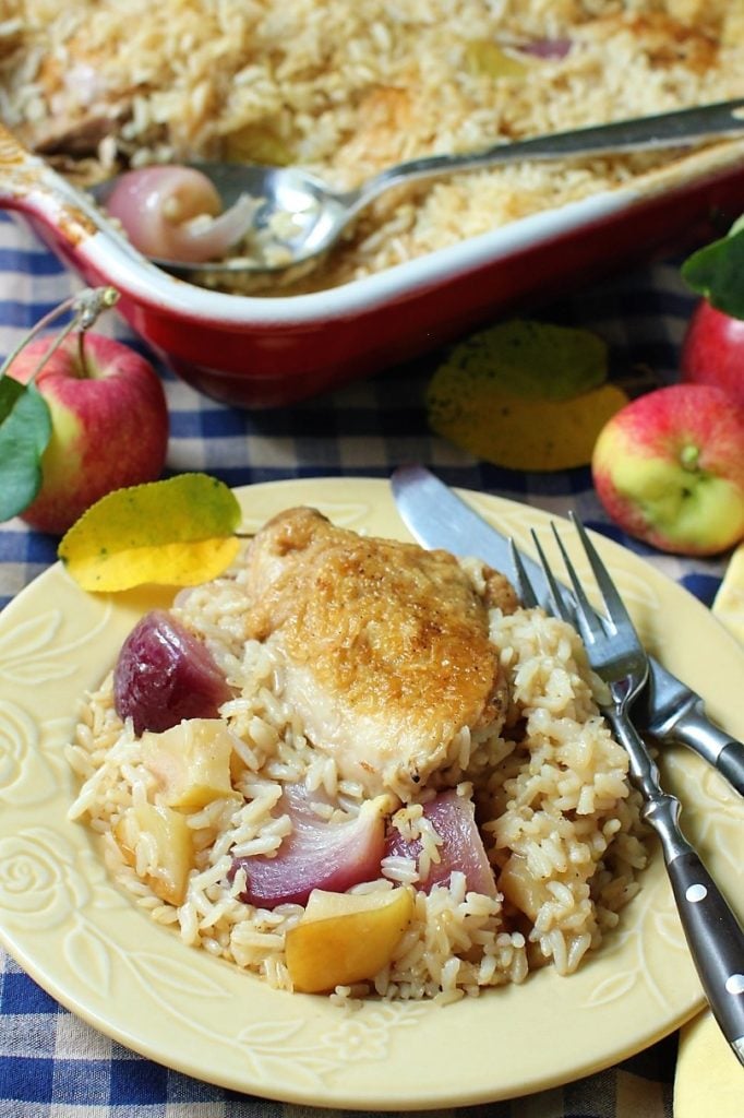 Autumn one pan chicken dinner is a feast