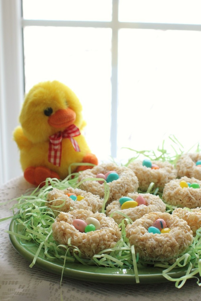 Chickie with Crispy Rice Easter Egg Nests