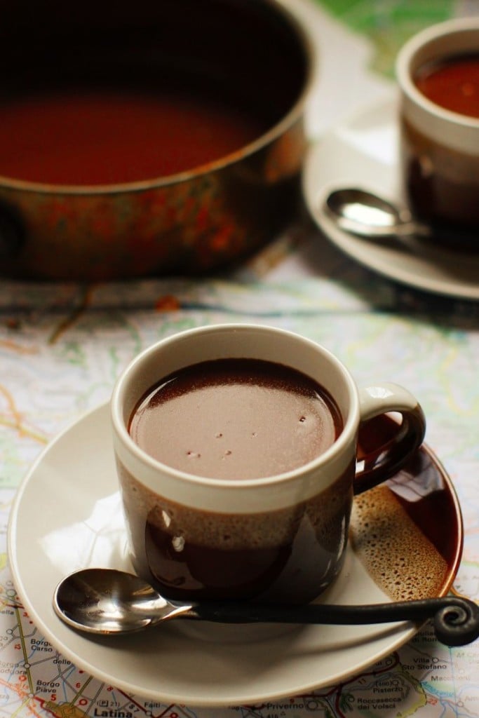 Italian hot chocolate - cioccolata calda