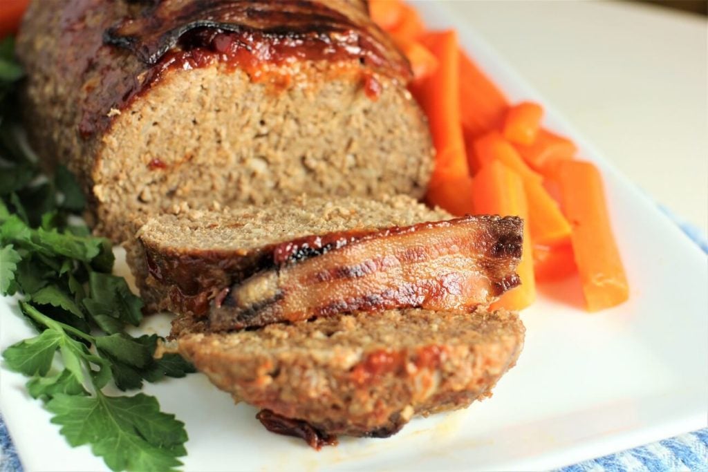 best meatloaf recipe - with bacon on top