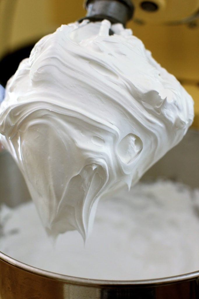 Perfect meringue for a classic pavlova.