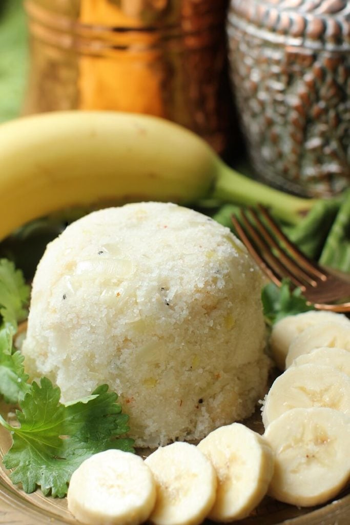 a mound of fluffy upma, Kerala style
