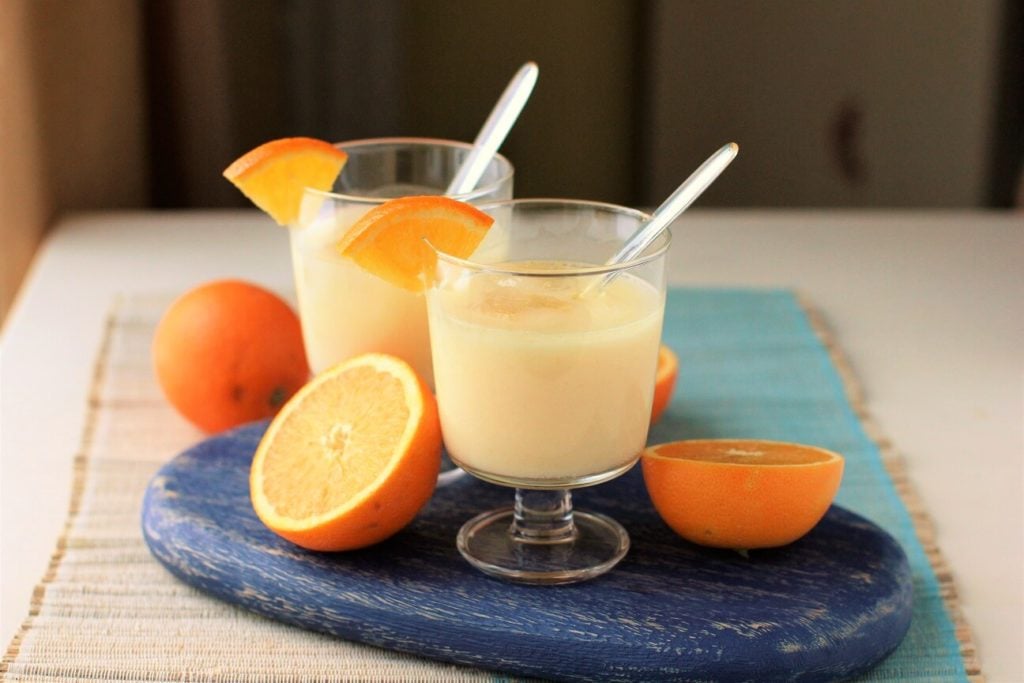 orange cream sodas for a snow day
