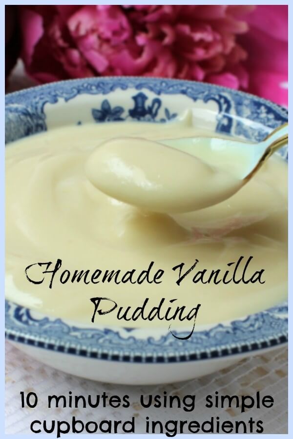 Homemade Vanilla Pudding - luscious and silky. This is a simple classic that's easy to make at home from pantry and fridge ingredients. Great project for cooking with kids.