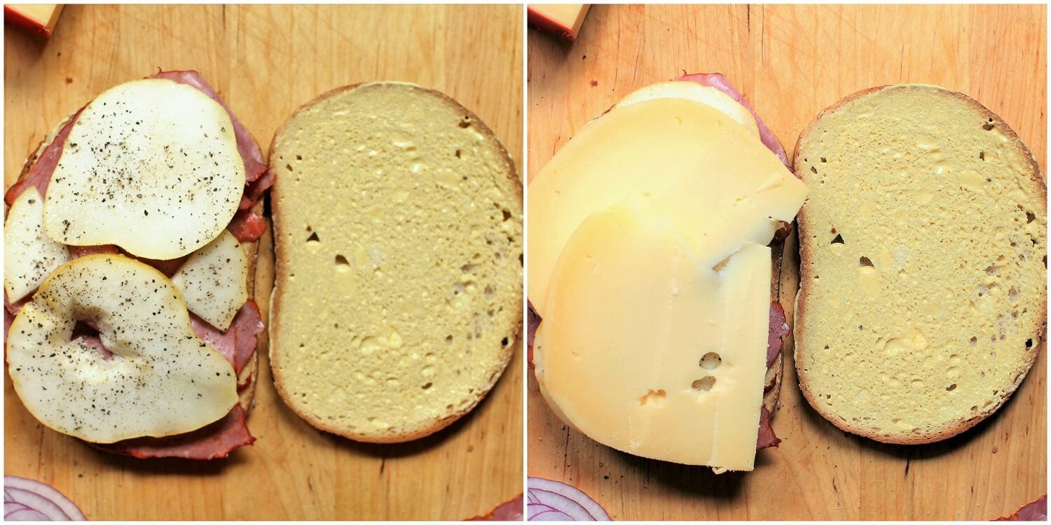 how to make a grilled cheese sandwich, steps 5 & 6