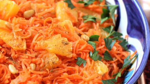 carrot salad with orange juice dressing Carrot & Orange Salad  Hiroko's Recipes