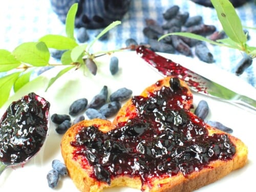 Easy Haskap Jam (Honeyberry Jam), No Pectin - Kitchen Frau