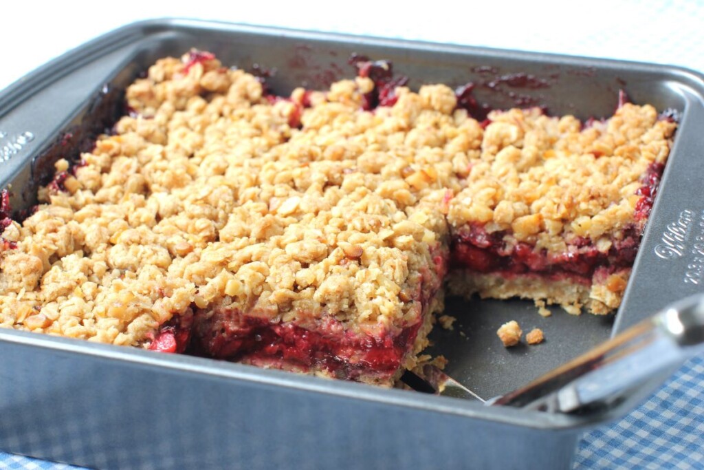 Berrypan Jammy Berry Bars - Kitchen Frau