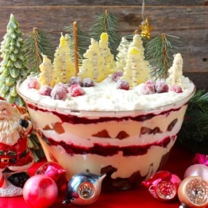 Christmas Trifle Thumbprint.