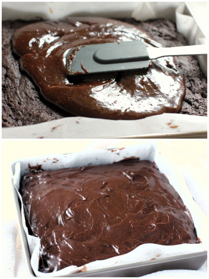 One-Bowl Red Wine Chocolate Cake with Easy Boiled Icing - Kitchen Frau
