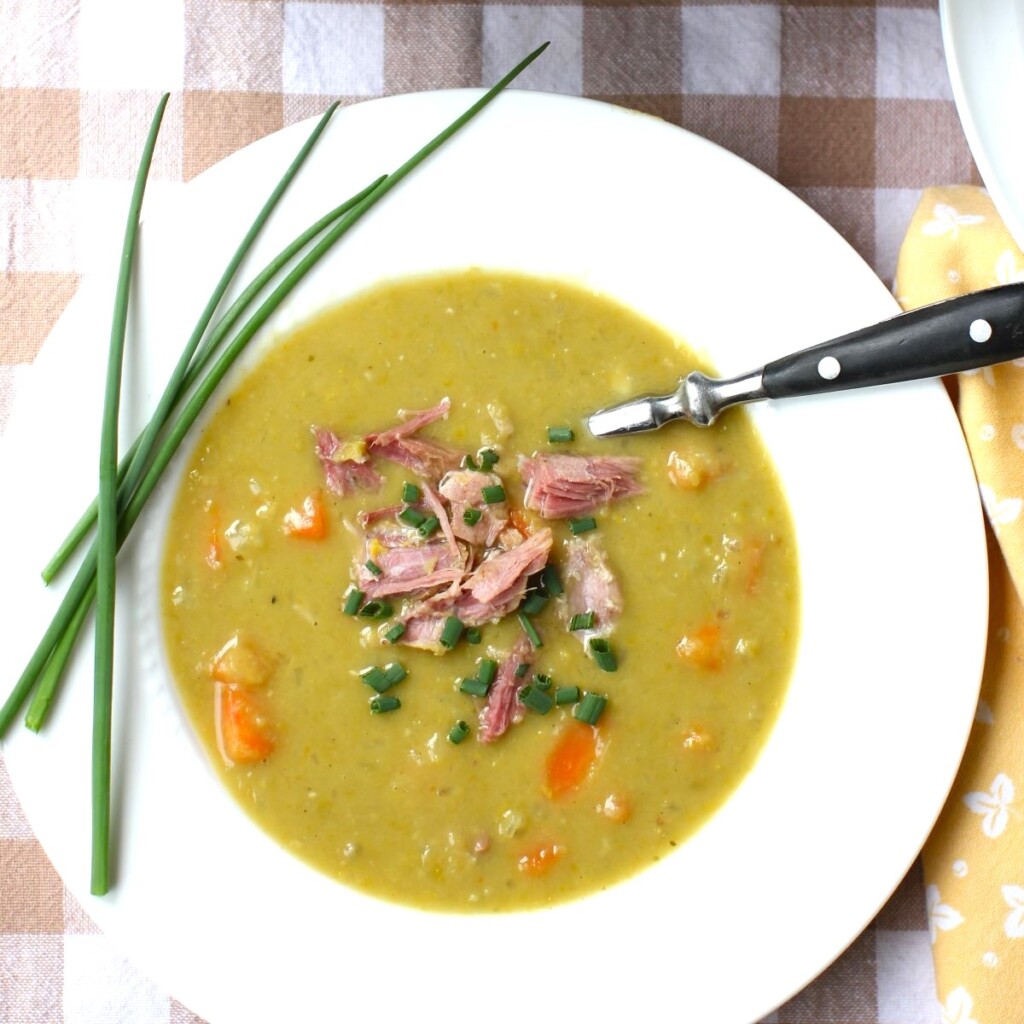 Split Pea Soup, Simple and Classic - Kitchen Frau