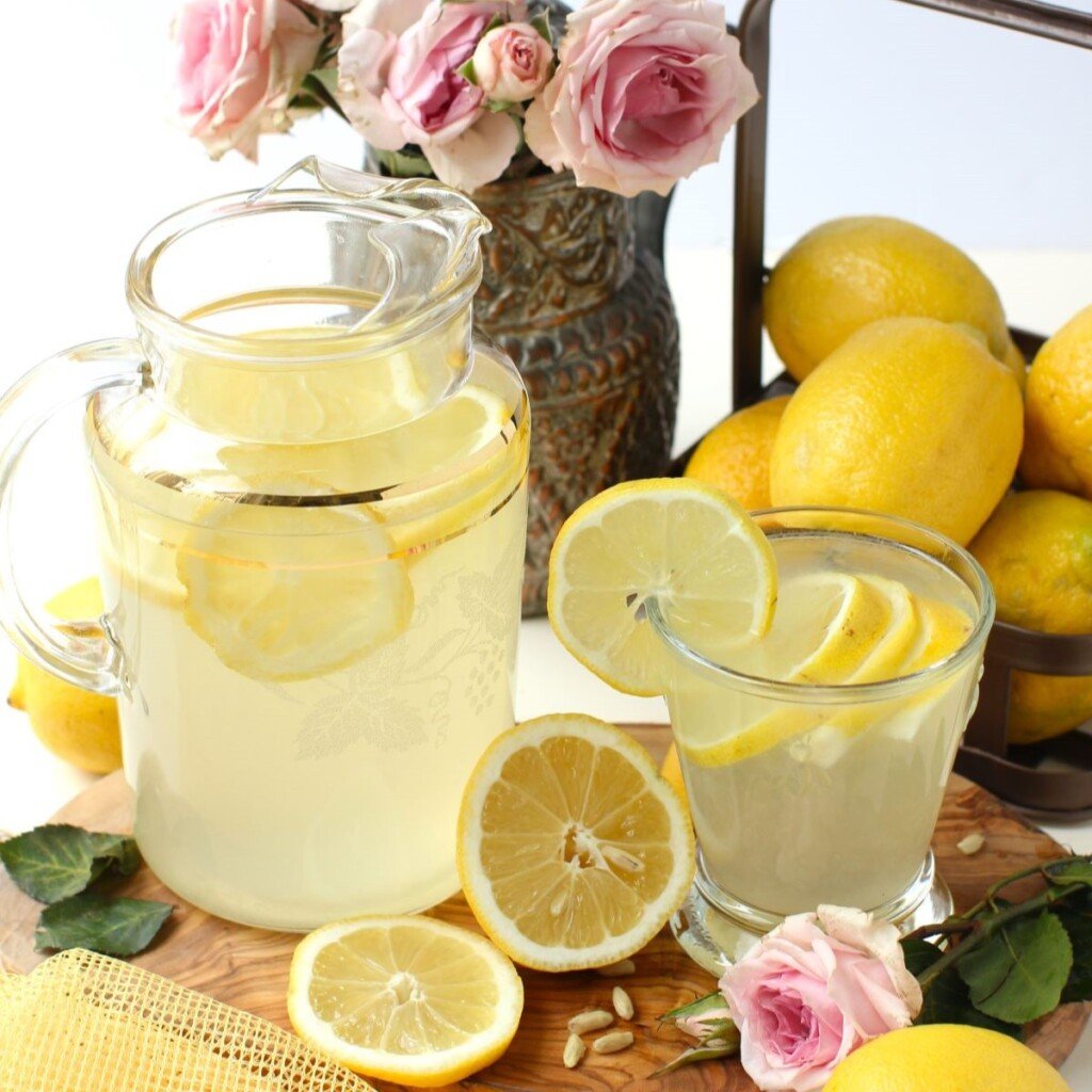 Rosewater Lemonade A Taste of Oman Kitchen Frau